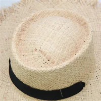 Женская пляжная соломенная шляпа #3