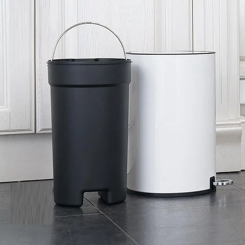 Compost Basura Bag Pattumiera мусорный бак без отходов Cocina Papelera Habitacion Prullenbak Pedal Lixeira мусорное
