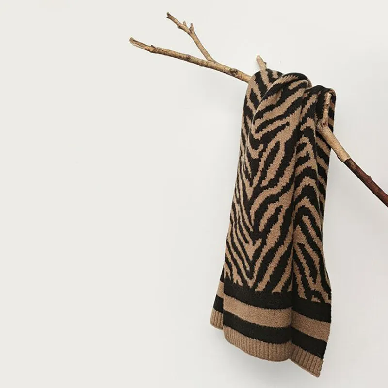 Женский теплый шарф с леопардовым принтом Johnature, мягкий утепленный Универсальный шарф 3 цветов в Корейском стиле для зимы, 2021 от AliExpress WW