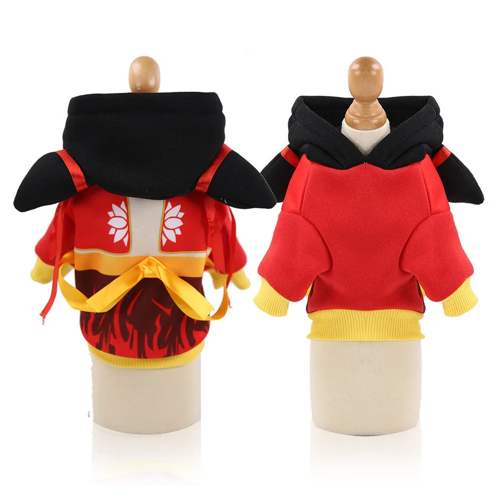 Одежда для собак и кошек зимняя флисовая толстовка с котятами персидских