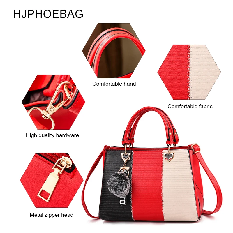 HJPHOEBAG новые женские сумки сумка через плечо женская кожаная сумка-мессенджер