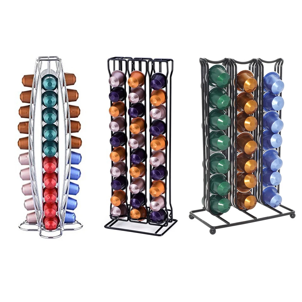Nespresso Coffee Capsules Pod Holder Kitchen Storage Rack Dispenser Organizer in Home Office Supplies | Дом и сад