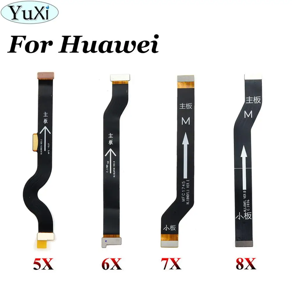 YuXi для huawei Honor 8X 7X 6X 5X гибкий кабель материнской платы Материнская плата