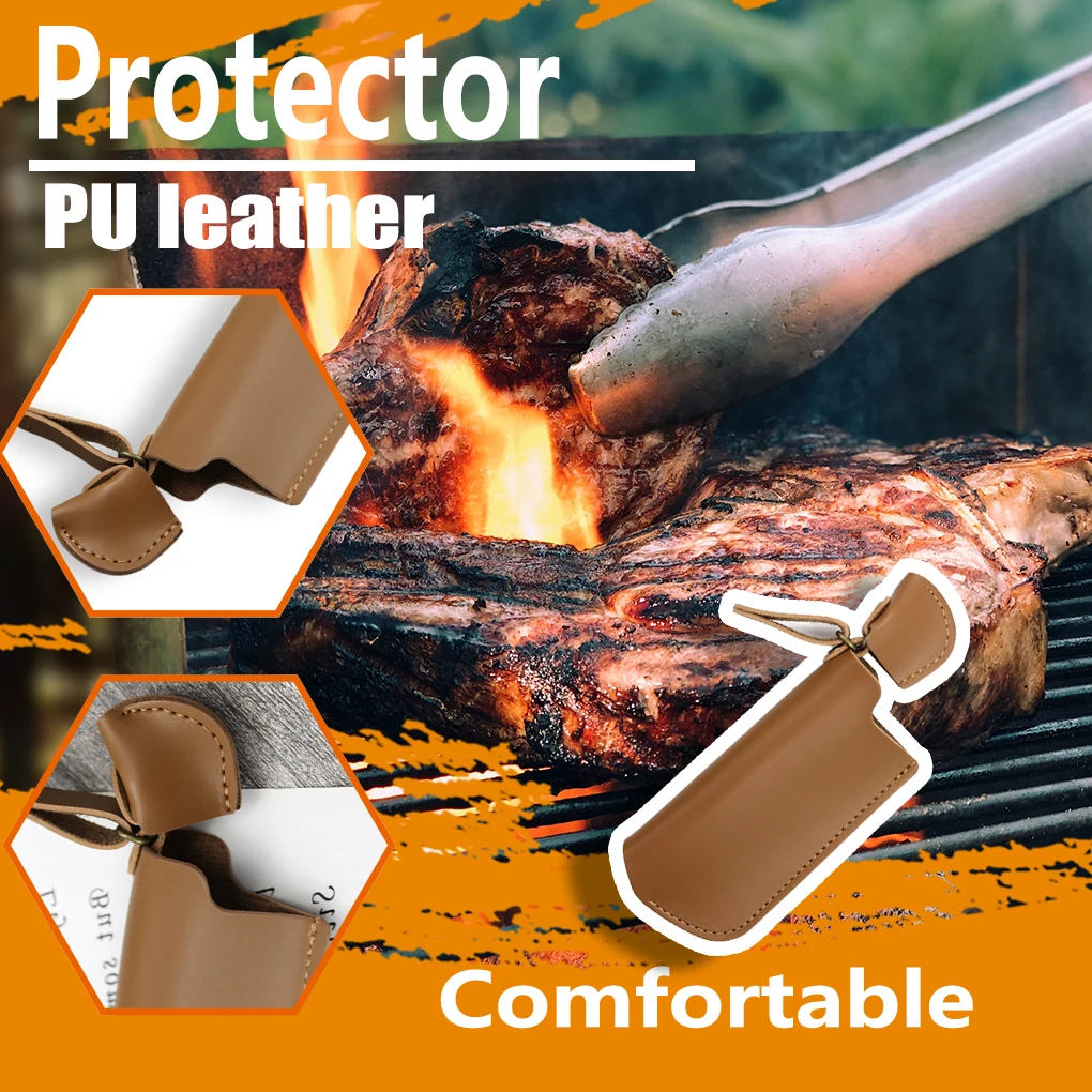 

Igniter Holster Outdoor Camping Windproof Igniter Storage Case Outdoor Piece lighter cover PU Protective Cove Camping Accessorie