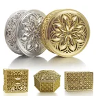 Золотая, Серебряная коробка для конфет, пластиковая, с вырезами, разные формы, свадебные подарки, для свадьбы, детского душа, Детская упаковка