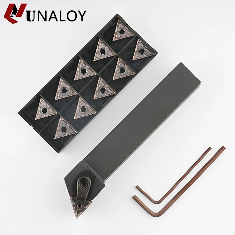 UNALOY 1 шт. MTJNR2020 MTJNR 1616 MTJNR2525 внешний треугольный поворотный инструмент держатель TNMG