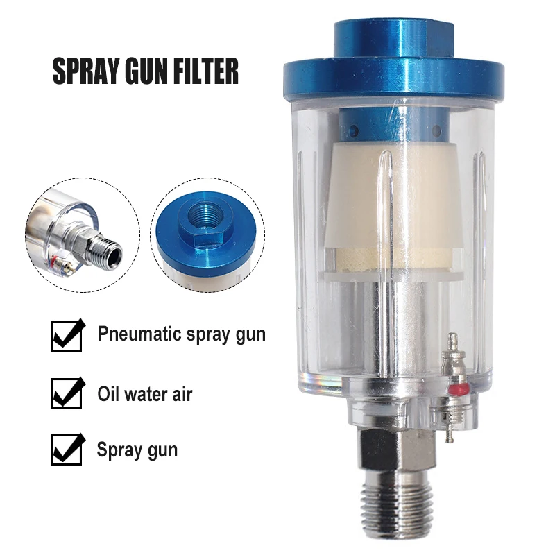 

Water Oil Seperator Filter Male and Female Thread Spray Filters Air Line Compressor Fitting GRSA889