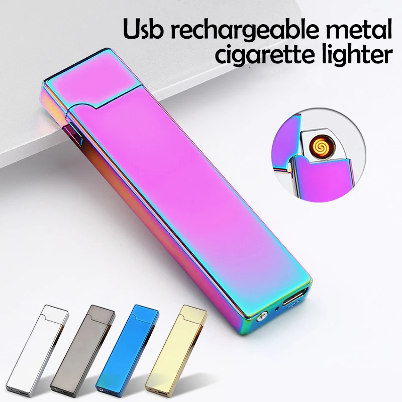 Зажигалка для сигарет сенсорный экран зажигалка компактный смарт-датчик usb