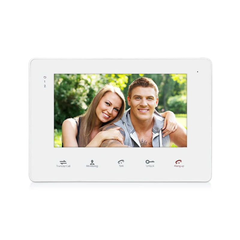 [Promotion]Homefong 7 Inch Video Intercom Door Phone Doorbell with Camera 1 Monitor Call Panel Unlock Talk Motion Record |