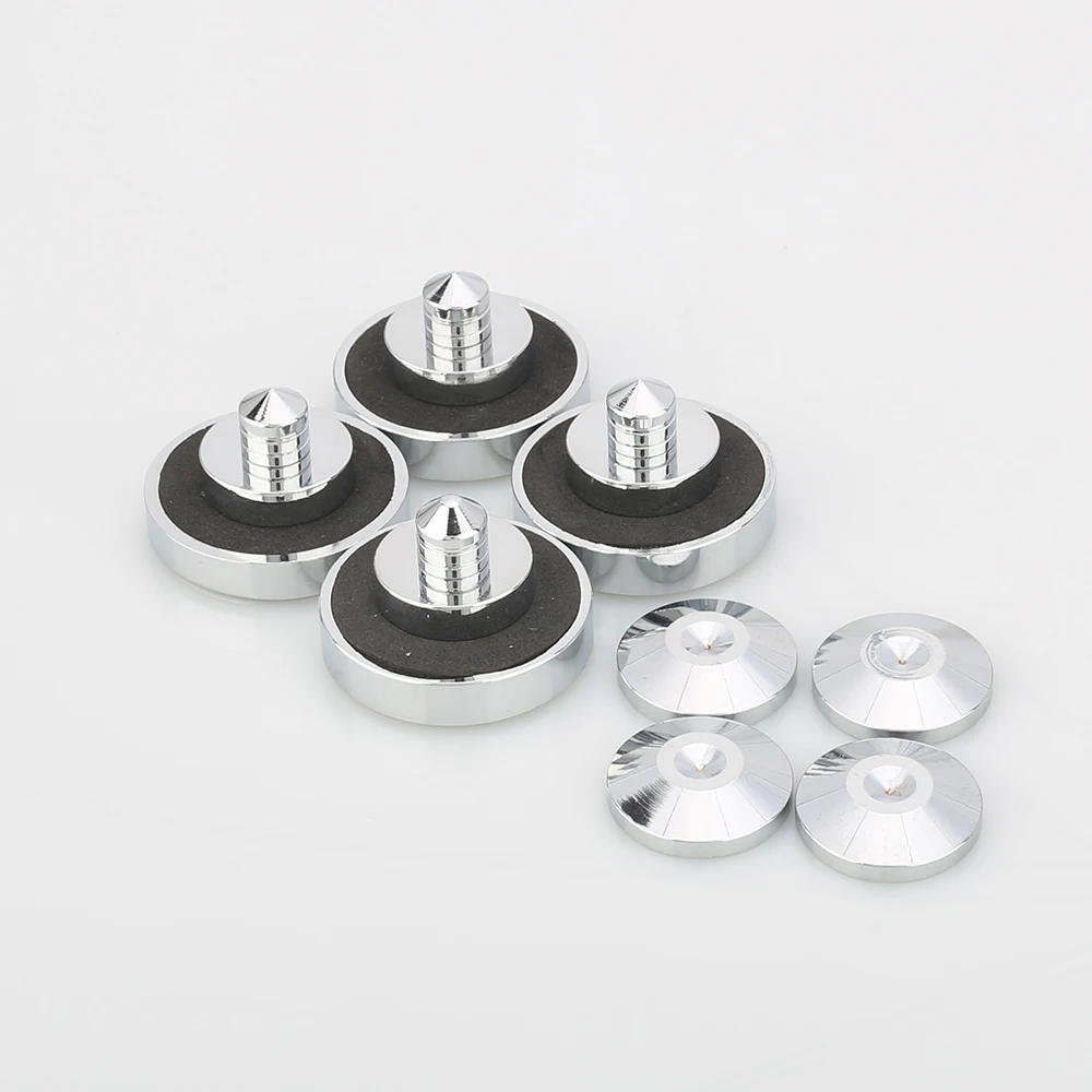 4xchrome колонка с изолирующими ножками латунный конусный поворотный усилитель|speaker