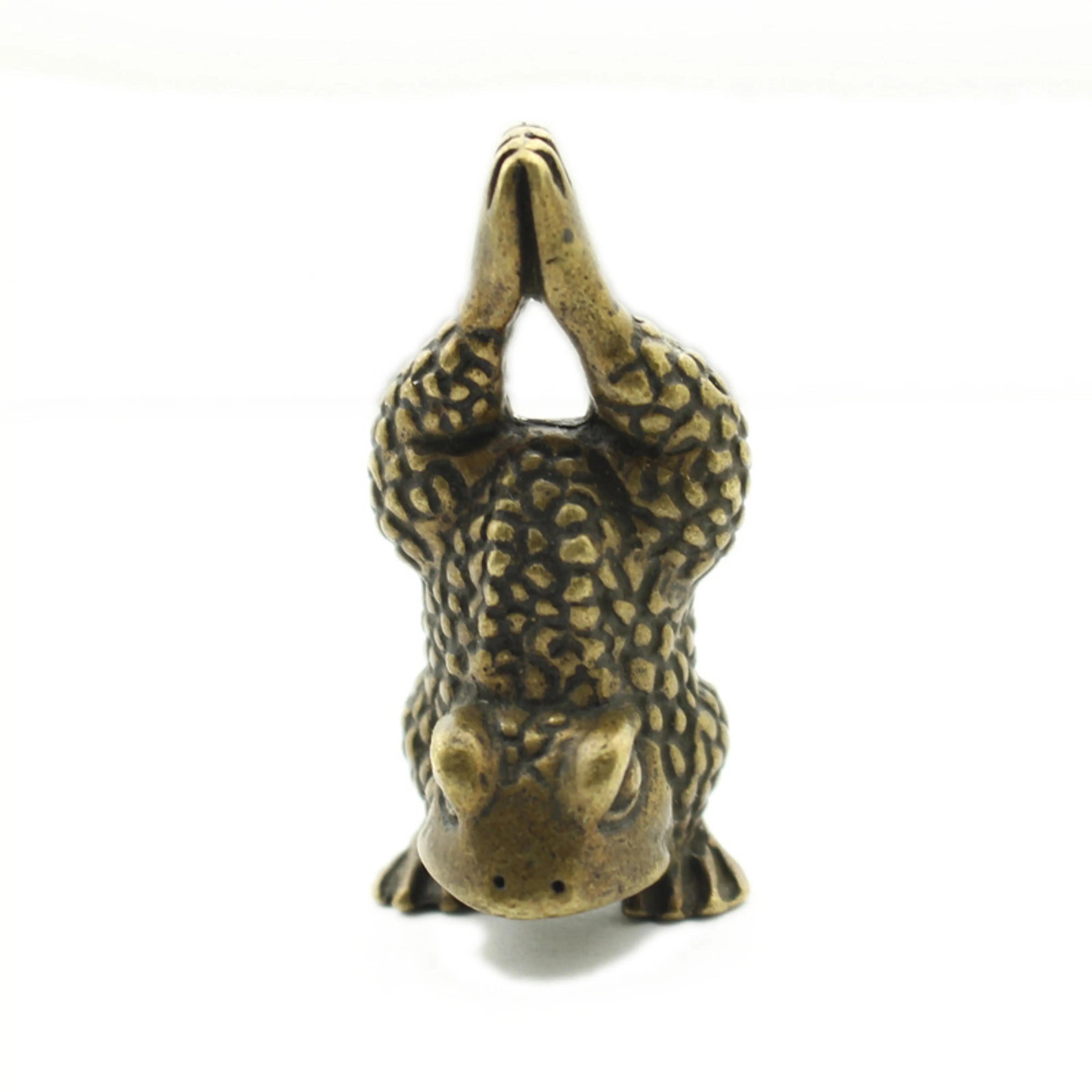 Подставка для рук вверх ногами жаба лягушка твердая поклонения Будде Античная