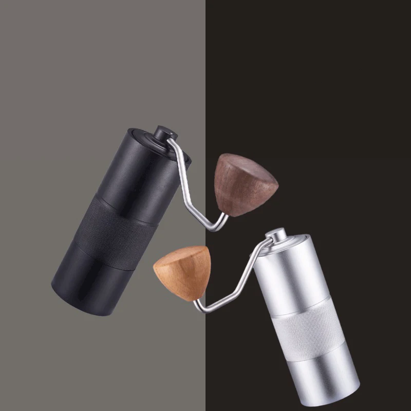 Высококачественная ручная кофемолка коническая Кофемолка 25 г алюминиевая | Дом и