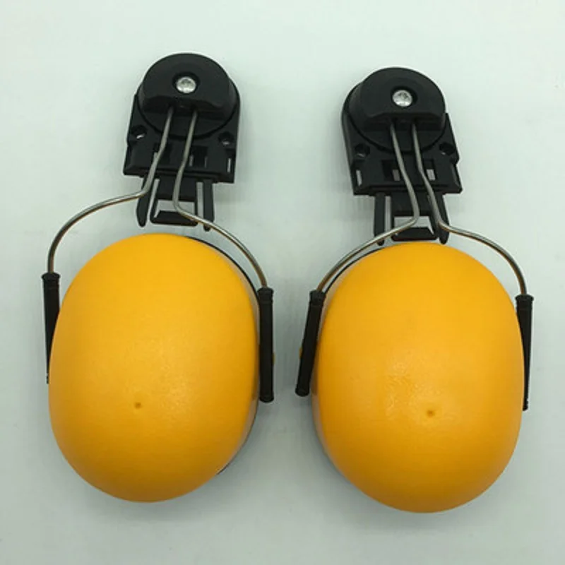 

Working Ear Muffs on Helmert Construction Anti Noise Hearing Protection Sound Proof NRR 29db Only Use on Helmet Free Shipping