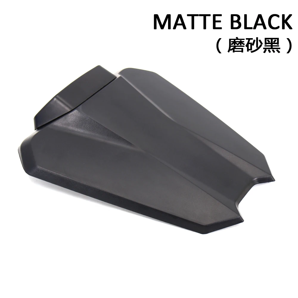 Карбоновый черный чехол для заднего пассажирского сиденья мотоцикла обтекатель