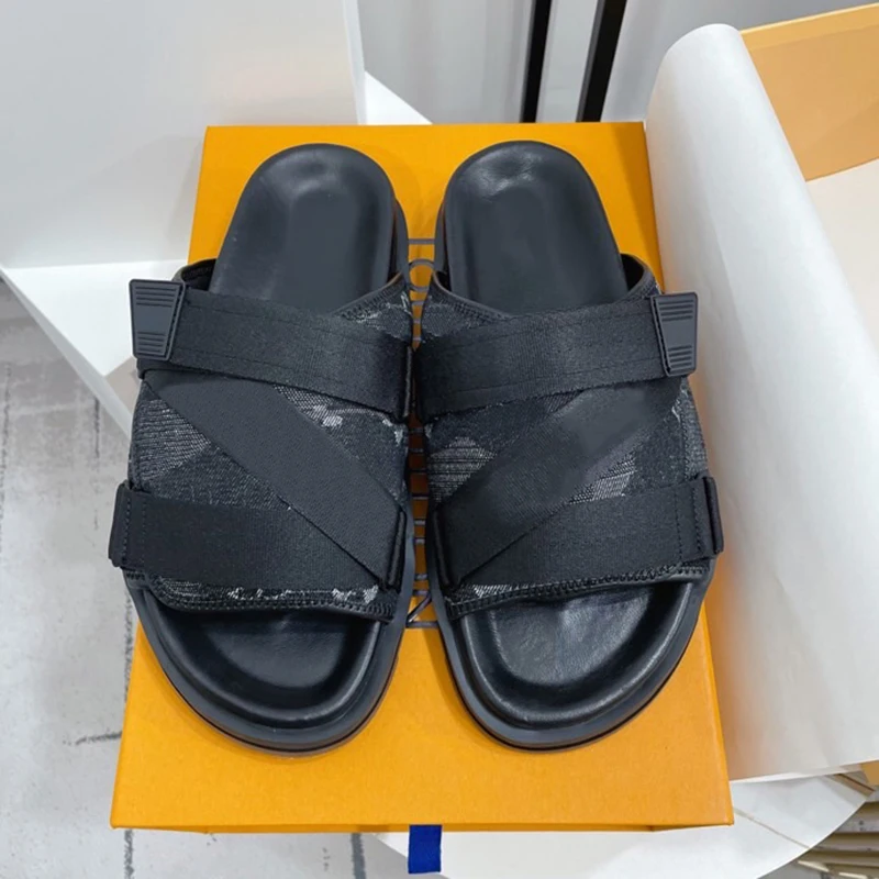 

Women Slippers Summer Brand Design Slip-on Shoes Female 2021 Flat Slippers Outdoor Shoes Casual
