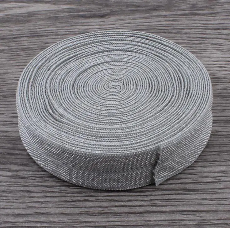 10 ярдов/катушка 5/8 &quotсм однотонная эластичная повязка для головы с аксессуары