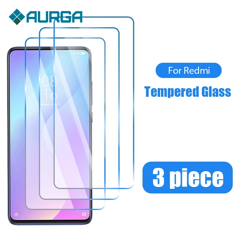 

3PCS Phone Glass for Redmi Note 9 8 Pro 8T 9S 7 Screen Protector for Xiaomi Redmi 9 9A 9C 4X 3S 4A 4 S2 Go 9T 7A 8A Glass