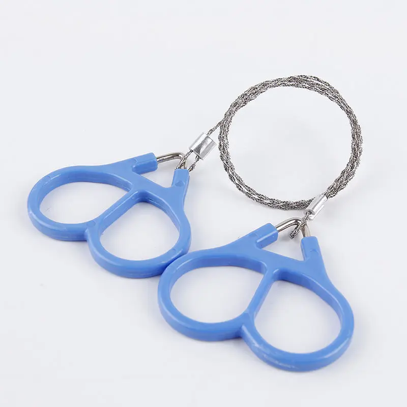 Полезная уличная пила из пластиковой стальной проволоки кольцевая прокрутка для