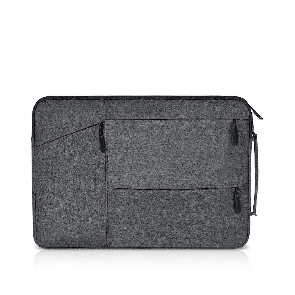 Dark grey Сумка для ноутбука Macbook Air 11 1" Pro retina 12 14 15 15,6 дюймов чехол для ноутбука чехол для планшета Xiaomi Air hp Dell - Цвет: Dark grey