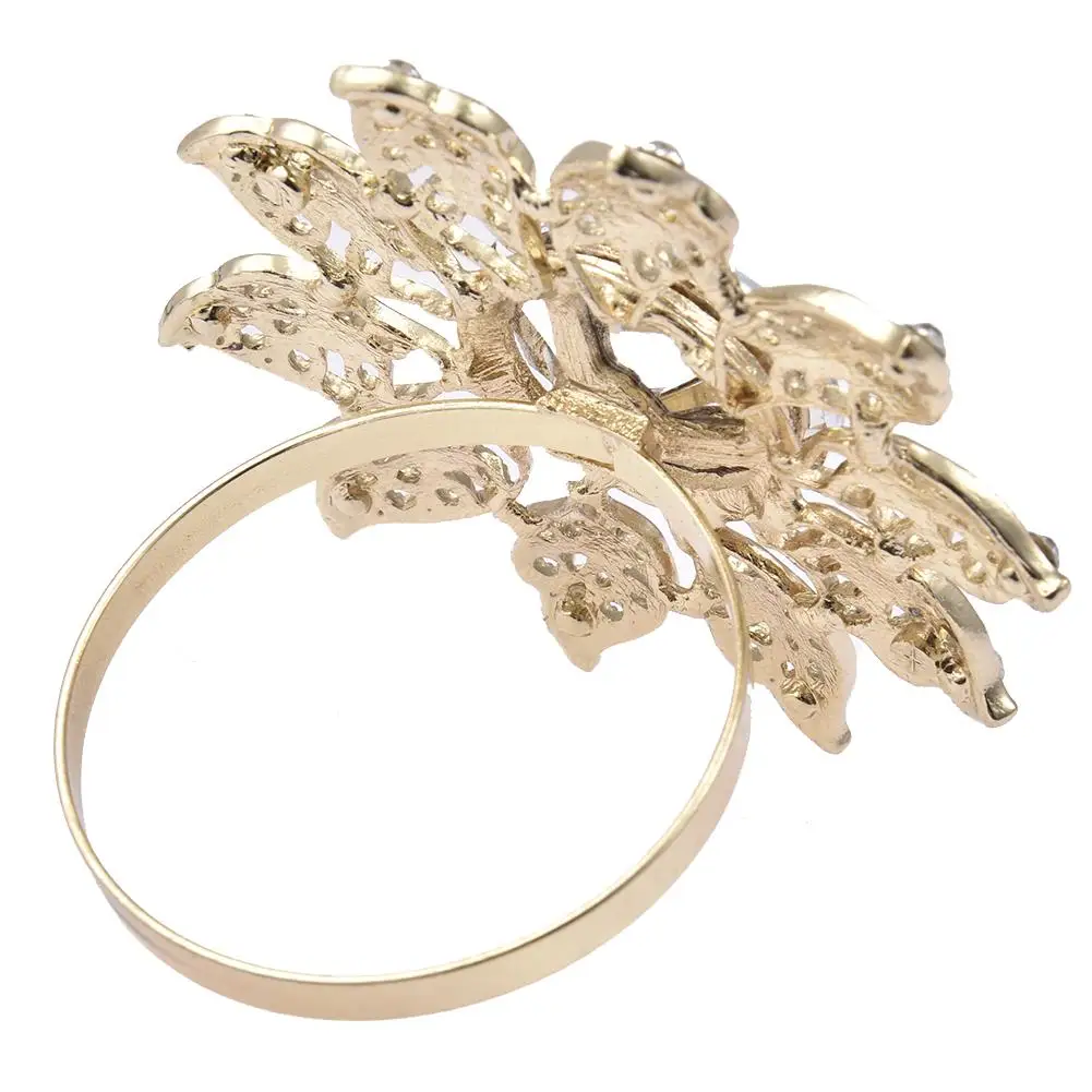 Металлическая для салфеток пряжка кольцо коврик полотенце дома свадьбы события