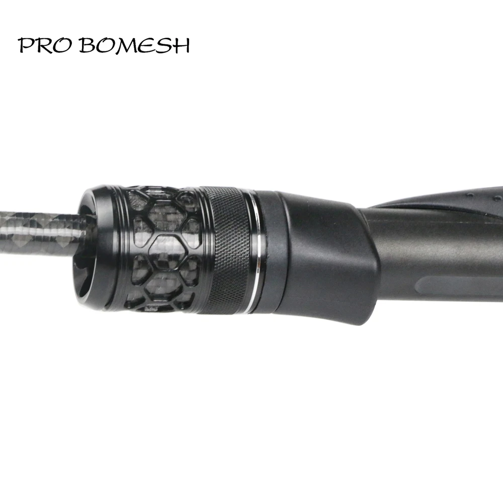 Pro Bomesh 1 комплект алюминиевая Зажимная гайка спиннинг литье EVA ручка комплект DIY материал для сборки удочки компоненты ремонт аксессуар
