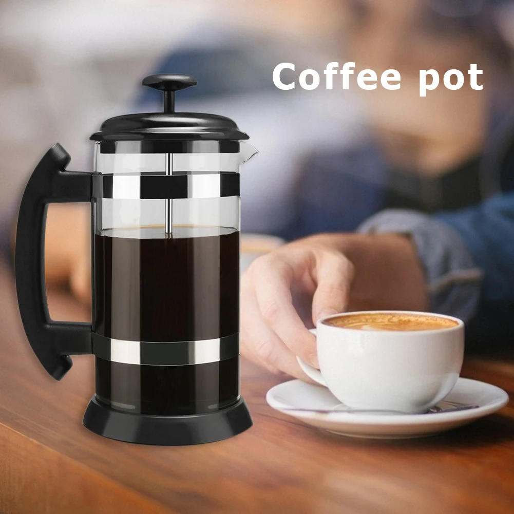 Френч пресс для приготовления кофе перколятора чайник 1000 мл квартира домашний