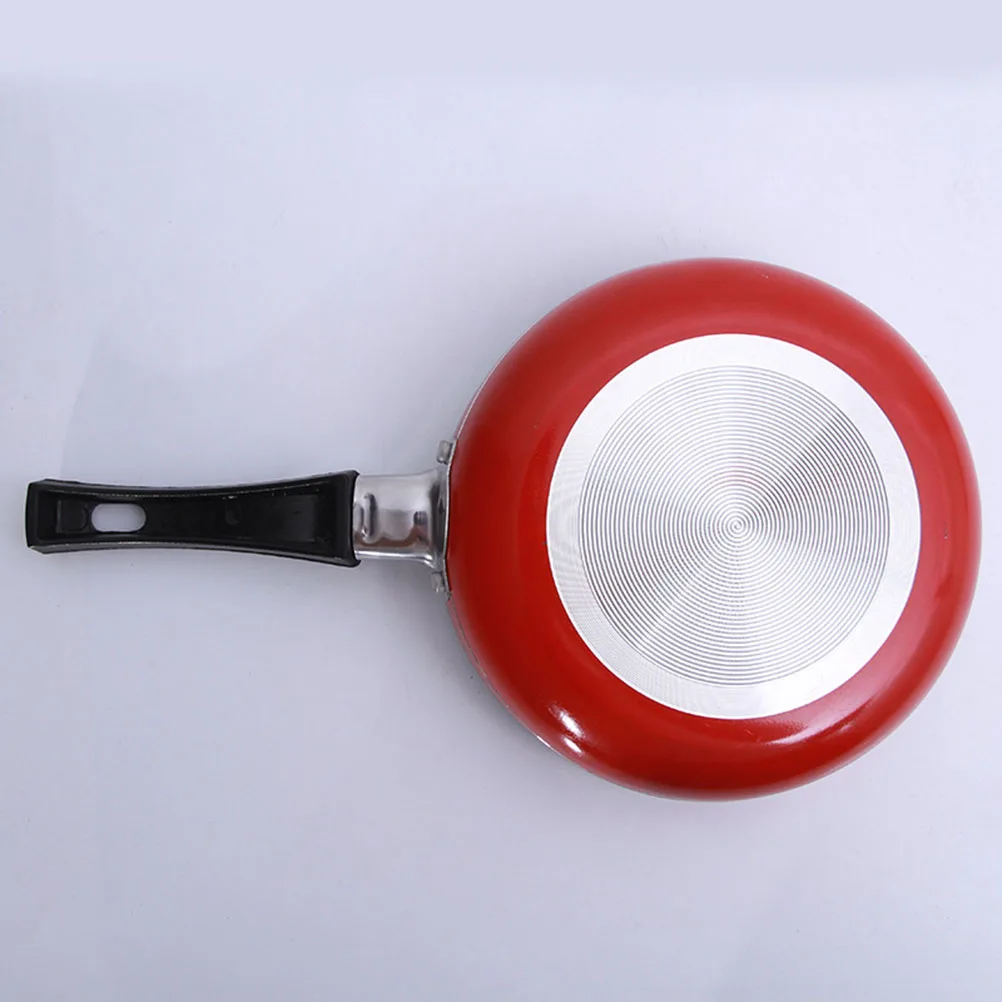 

Mini Fried Eggs Saucepan Small Frying Pan Flat Non-stick Cookware Roasting Pans (Random Color)