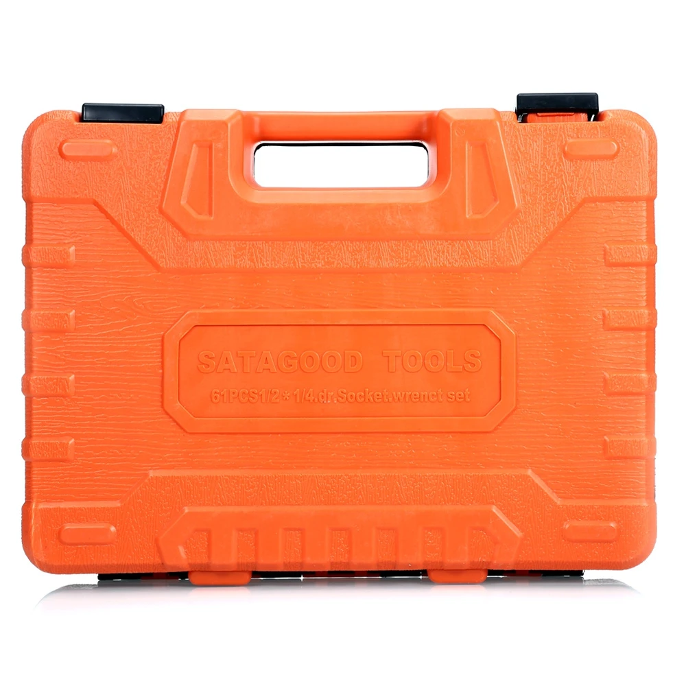 

61pcs Socket Ratchet Wrench Automobile Professional Repair Tools Kit Stock in USA