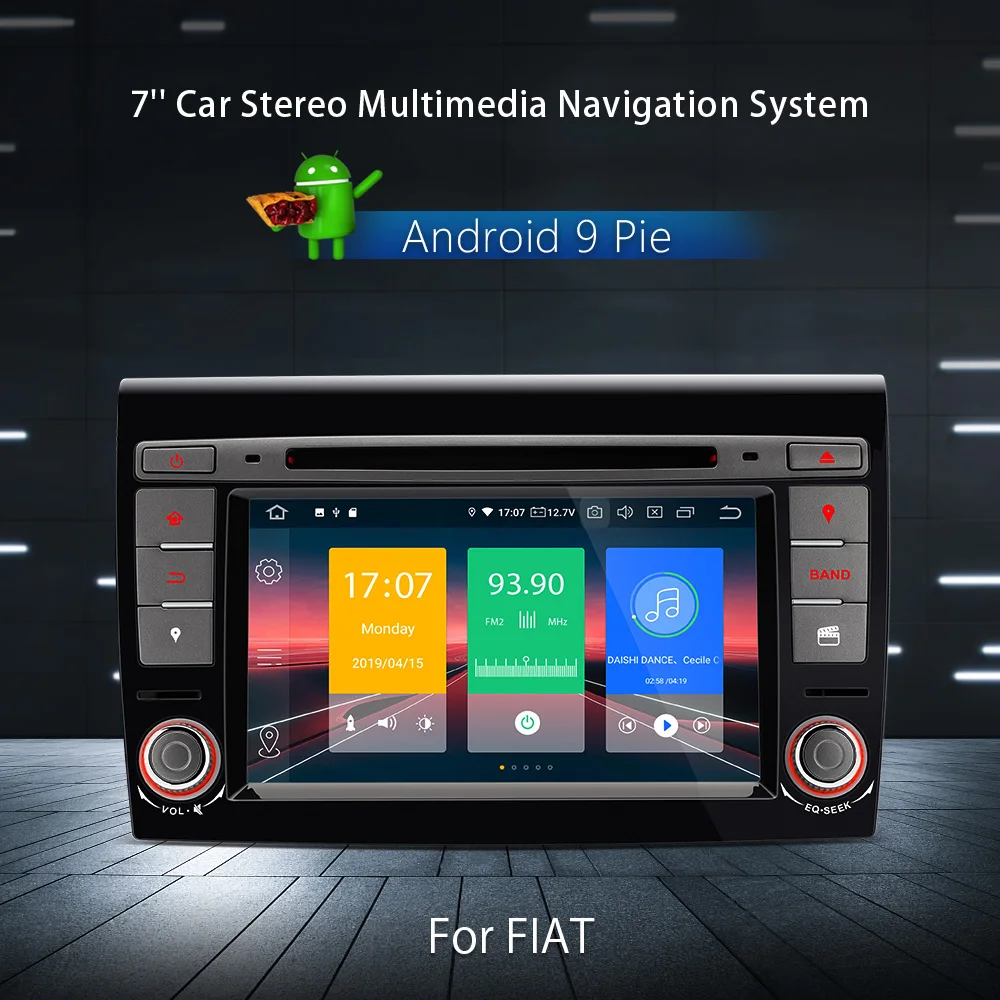 Автомобильная Мультимедийная система XTRONS 7 дюймов Android 9 0 2 ГБ + 16 для Fiat Bravo (198)