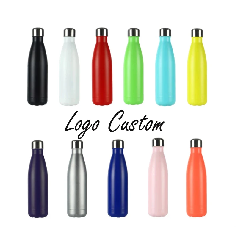 

500ml Insulation Cup Vacuum Insulated Hot And Cold Water Mugs Camping Portable Stainless Steel Sports Bottle Logo Custom