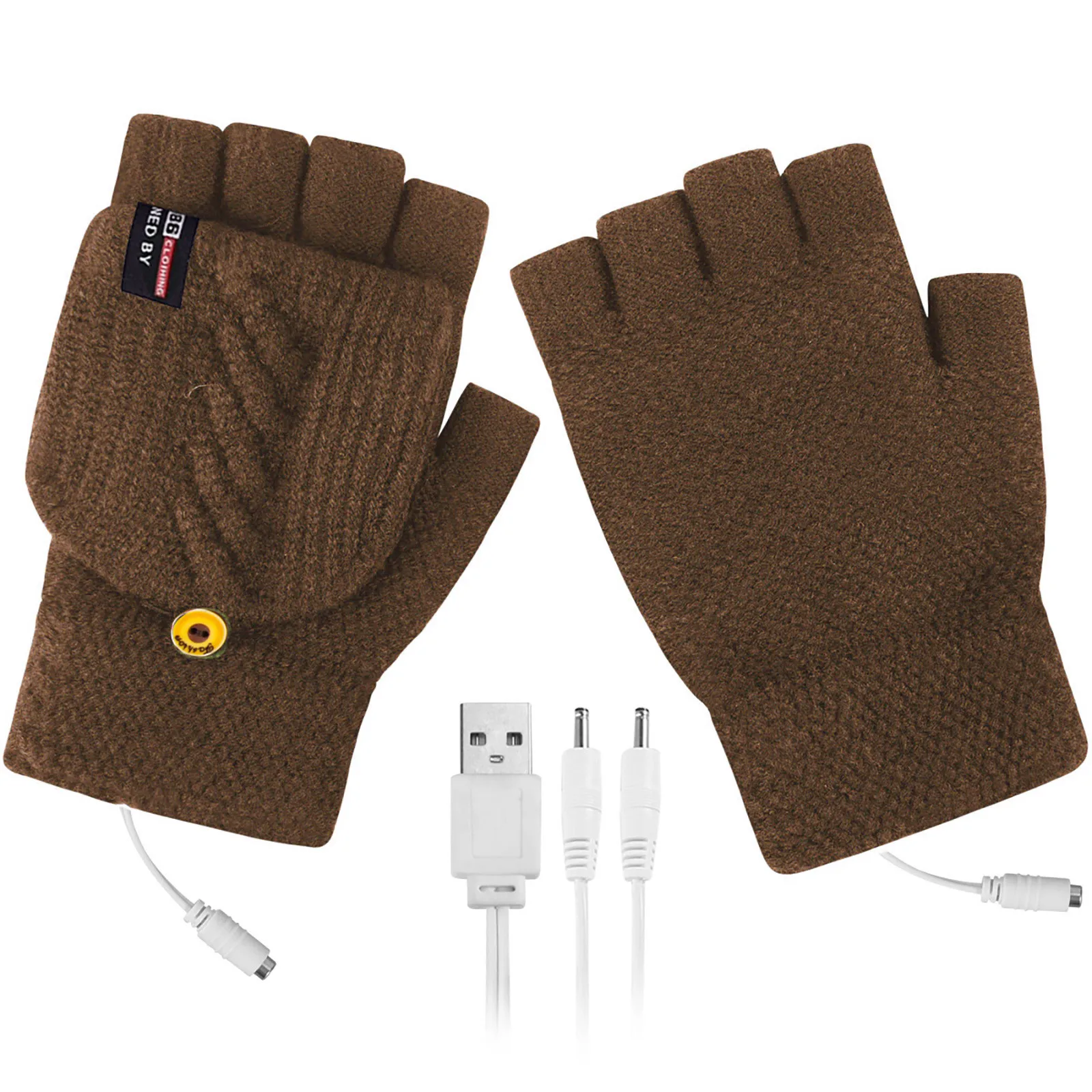 

Fashion 2021 Women Men Gym Exercise Training Sport Fitness Sports Half Finger Leather Gloves Winter Gloves Autumn Warm Gloves