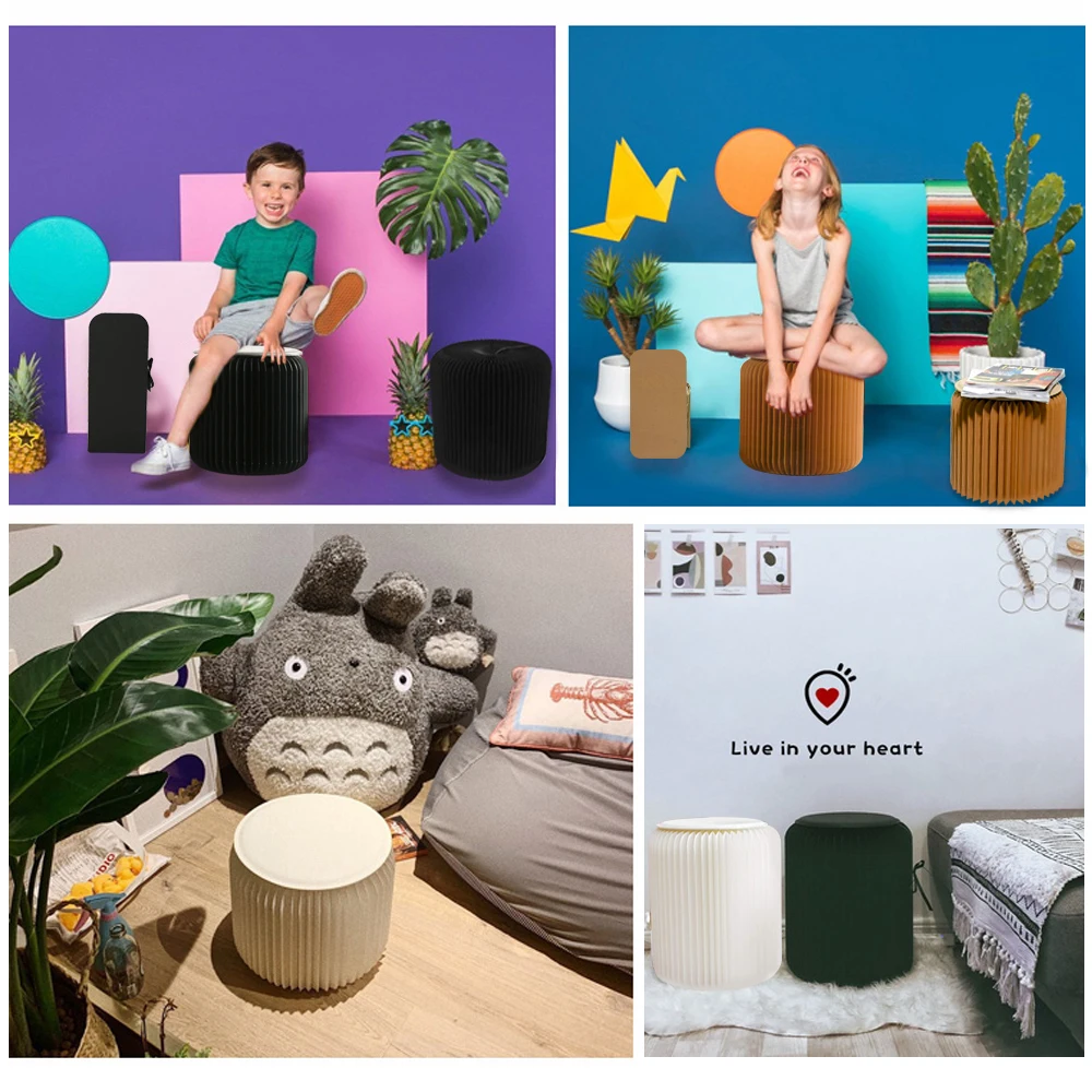 11 дюймов современный складной портативный экономичный вход обувной табурет пуф