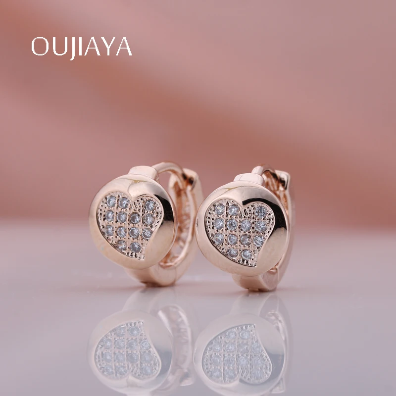OUJIAYA Love Micro Wax Inlay Cubic Dangle Earring Women Small 585 Rose Gold Natural Zircon Drop Earring Luxury Jewelry A52
OUJIAYA Love Micro Wax Inlay Cubic Dangle Earring Women Small 585 Rose Gold Natural Zircon Drop Earring Luxury Jewelry A52