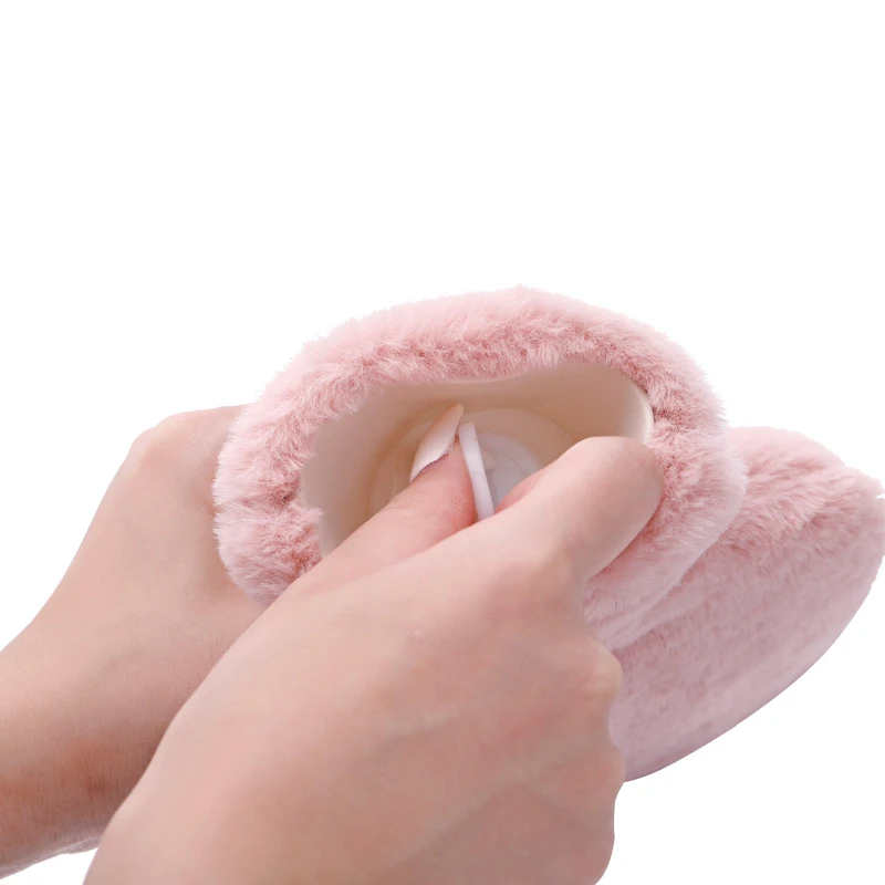 1000 мл симпатичная мультяшная сумка для горячей воды с животными плюшевый