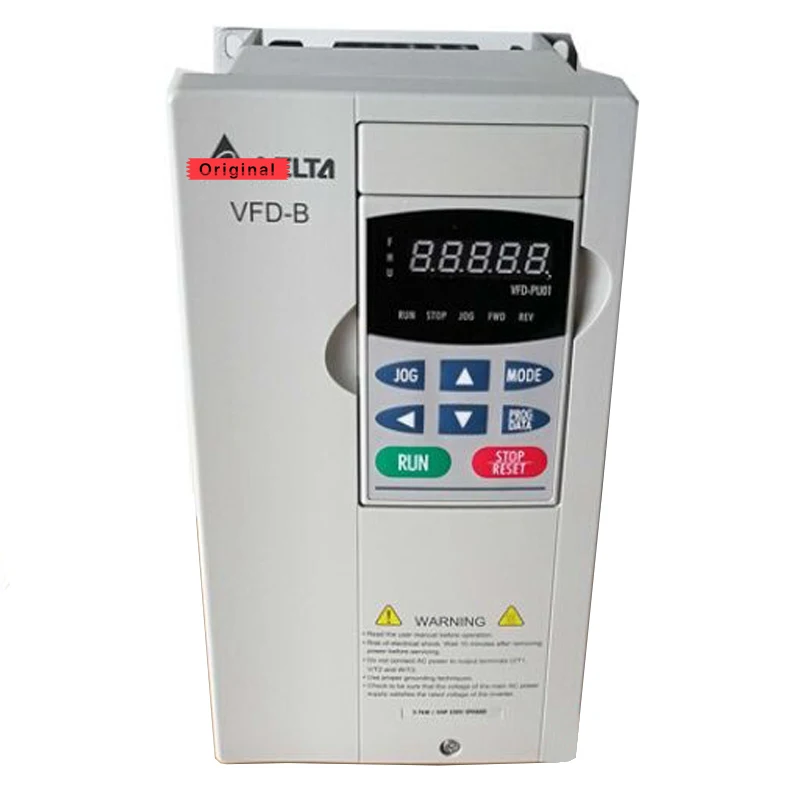 

Новый VFD037B23A VFD-B инвертор электродвигатель переменного тока 3 фазы 220 В 400 кВт 5 л.с. 17 а Гц