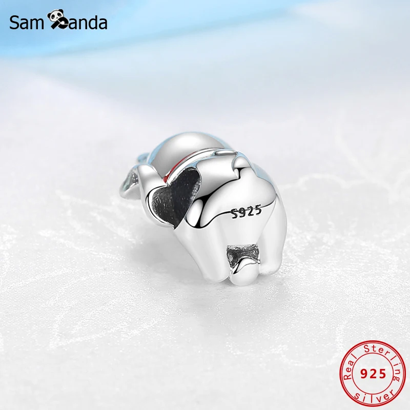 Новые Аутентичные 100% бусины из стерлингового серебра 925 Шарм Maneki Neko амулеты Lucky