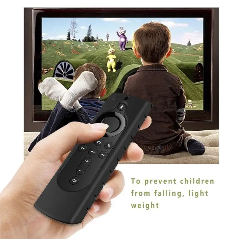 Soft Silicone Case for Amazon Fire TV Stick 4K Remote Control Non-slip Dustproof Protective Cover | Электроника