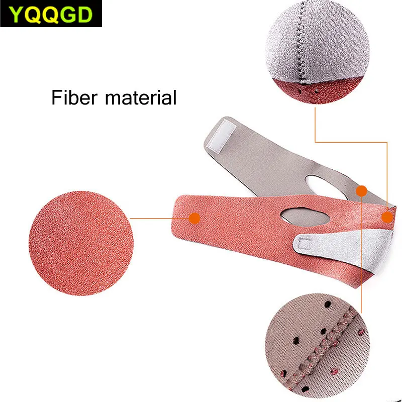 1 шт. Портативный Массаж подтяжка лица Пояс эластичный против морщин Facail для