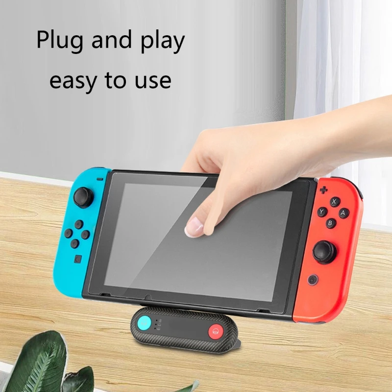 

Bluetooth Adapter -compatible Type-C Audio Base Holder Converter Supports Headset Connection For NS Switch/Switch Lite/PS4