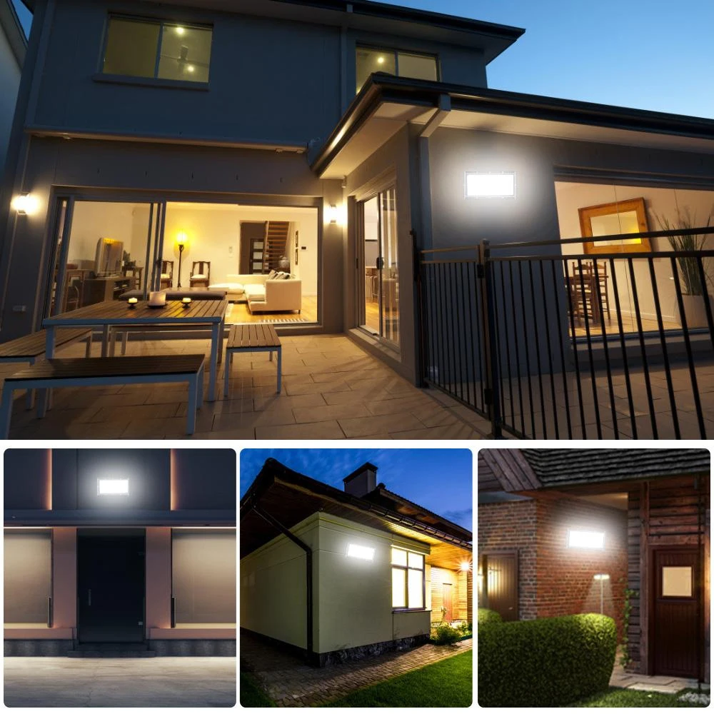 

4PCS LED Flood Light 50W AC 220V Spotlight Led Reflector Cast light Floodlights IP65 Waterproof LED Street Lamp