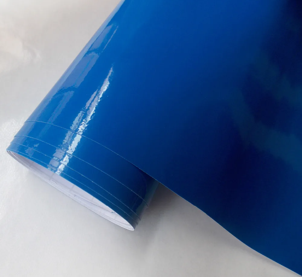 

1.52x30m/Roll High Glossy white Vinyl Wrap Car Wrap with Air Bubble Shiny yellow Vinyl Ultra Gloss Wrap Film car sticker wraps