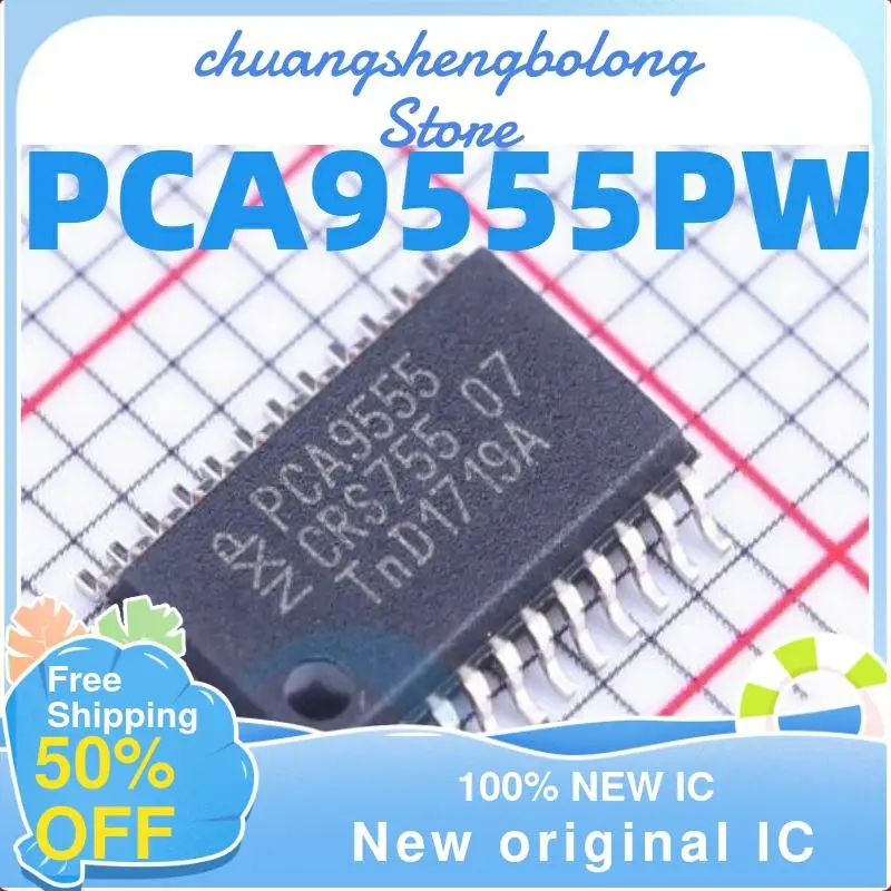

10-200PCS PCA9555PW New original IC