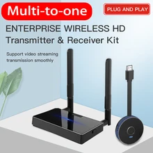 Multi To One Switch Wireless Transmitter Receiver HDMI Extender Screen Sharing Mirroring for DVD Phone Laptop PC To TV Monitor