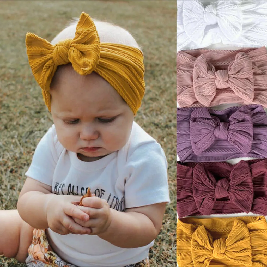 

Baby Girl Headbands Bows for Baby Girl Children Bows Headband for Baby Girl Super Soft Accessories Hair Band Headband