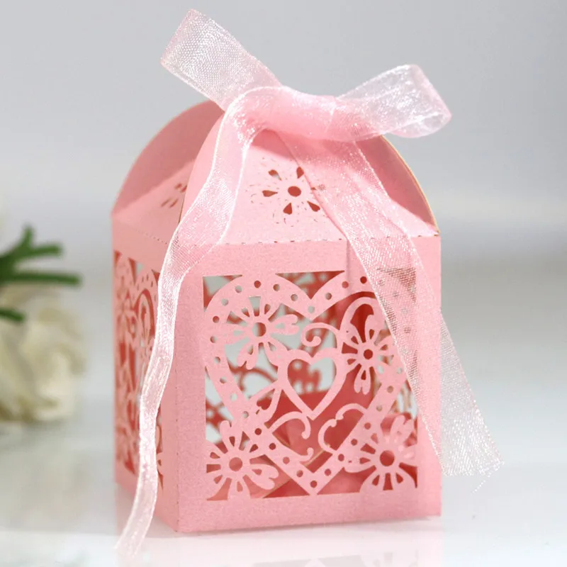 10 шт. подарок на День святого Валентина для любимой девушки сердца полые коробки