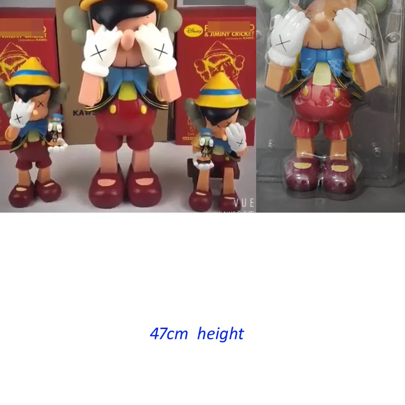 

Hot 47cm KAW Bear Bricklys Pinoo cchi Action Figures Blocks Bears PVC Dolls Collectible Model Toys Fastion Toys Decoration