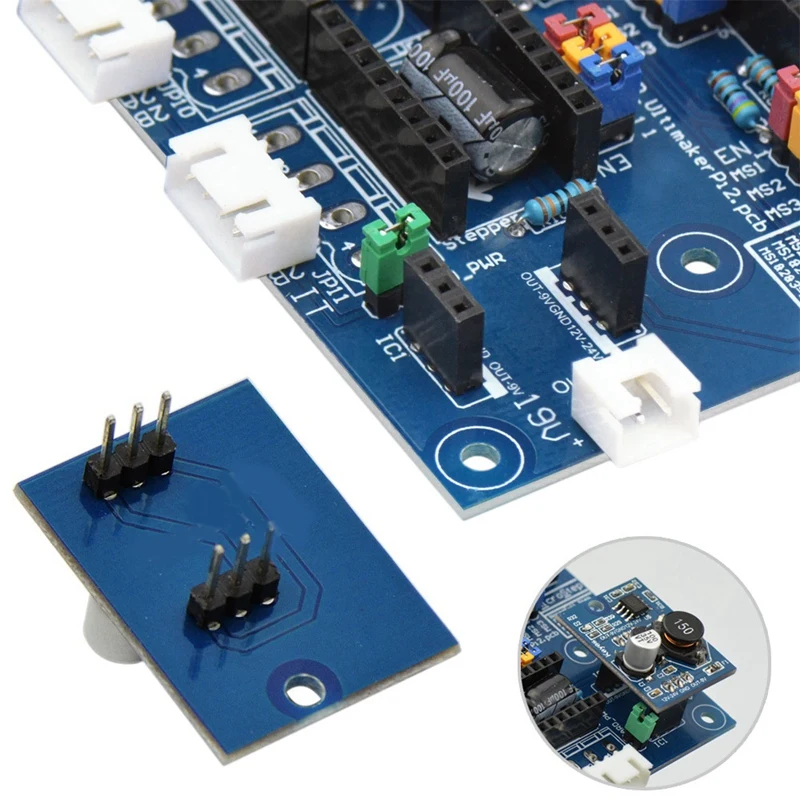 Материнская плата PCB RAMPS1.57 для Ultimaker 3D принтера Поддержка двуглавого ввода |