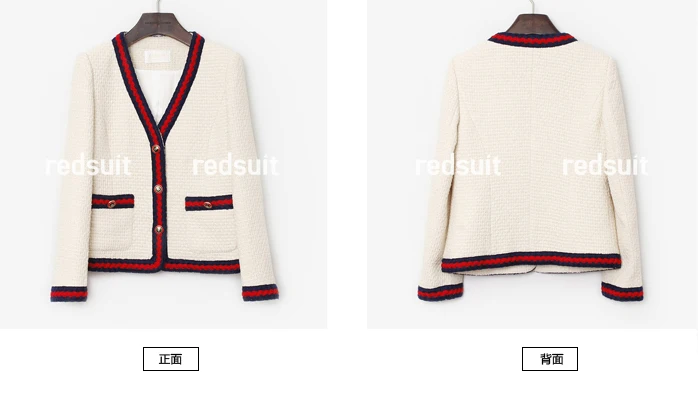 New pieces the shelves beauty spring filled with cream-colored socialite dress tweed temperament little sweet wind coat | Женская одежда