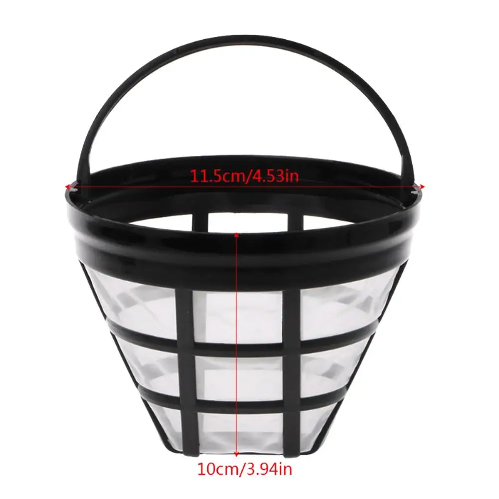 

New Replacement Coffee Filter Baskets Reusable Refillable Basket Cup Style Brewer Tool Coffee & Tea Accessories