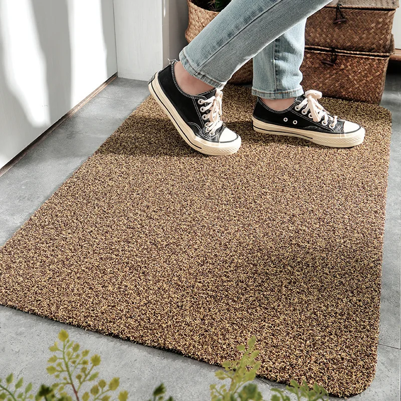 

2020 Door Scraper Wear-Resistant Rub Dust Entrance Mat Household Corridor Rug Hallway Anti-slip Door Mat